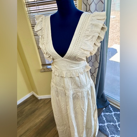 NEW! Spell & the Gypsy Collective Biscuit Lola Frill Maxi Dress - Picture 8 of 17